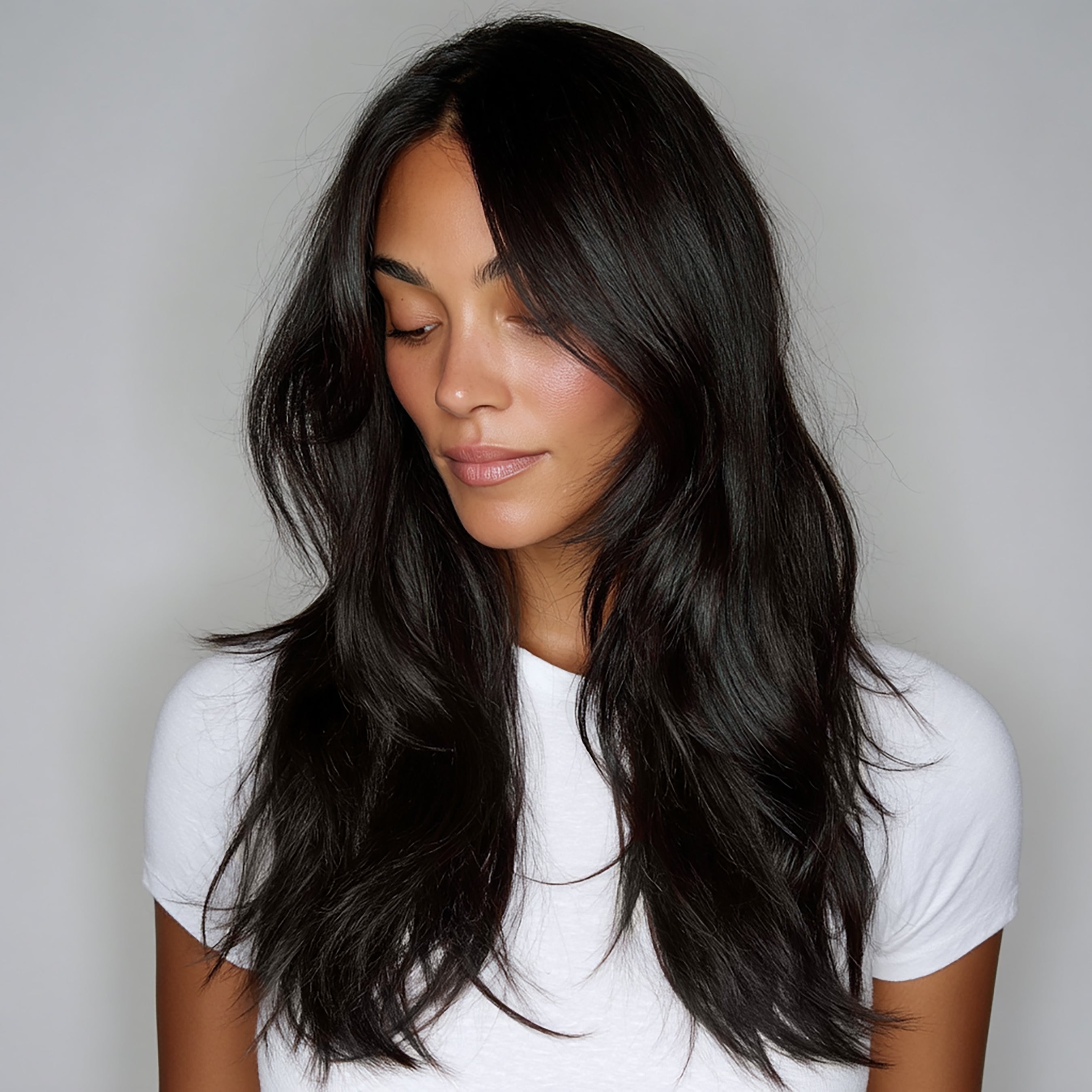 Silk Seam Clip-In, Jet Black| Bellami Hair – BELLAMI Hair