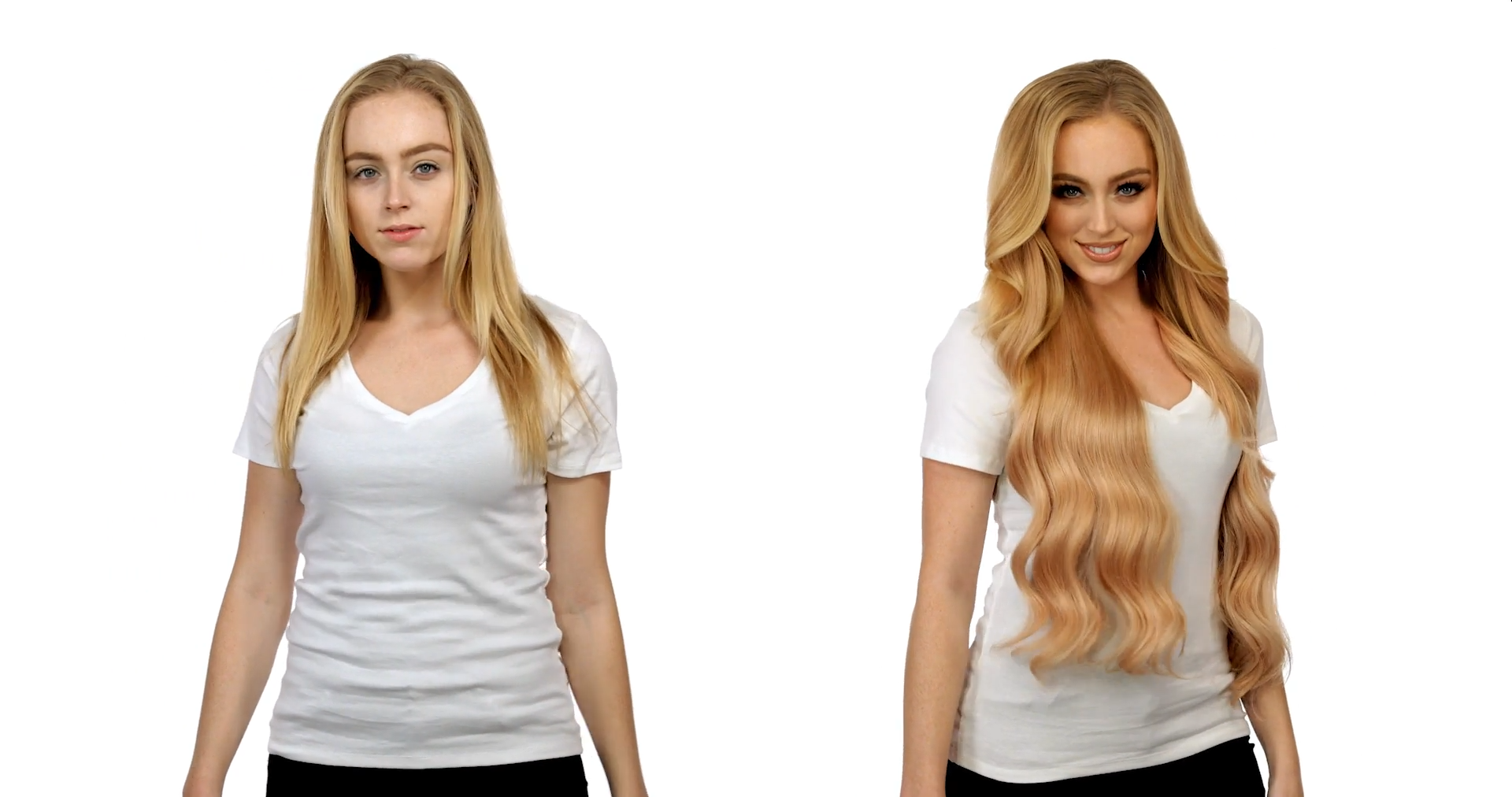 Video thumbail for BELLAMI Silk Seam 360g 26" Strawberry Blonde (27) Hair Extensions