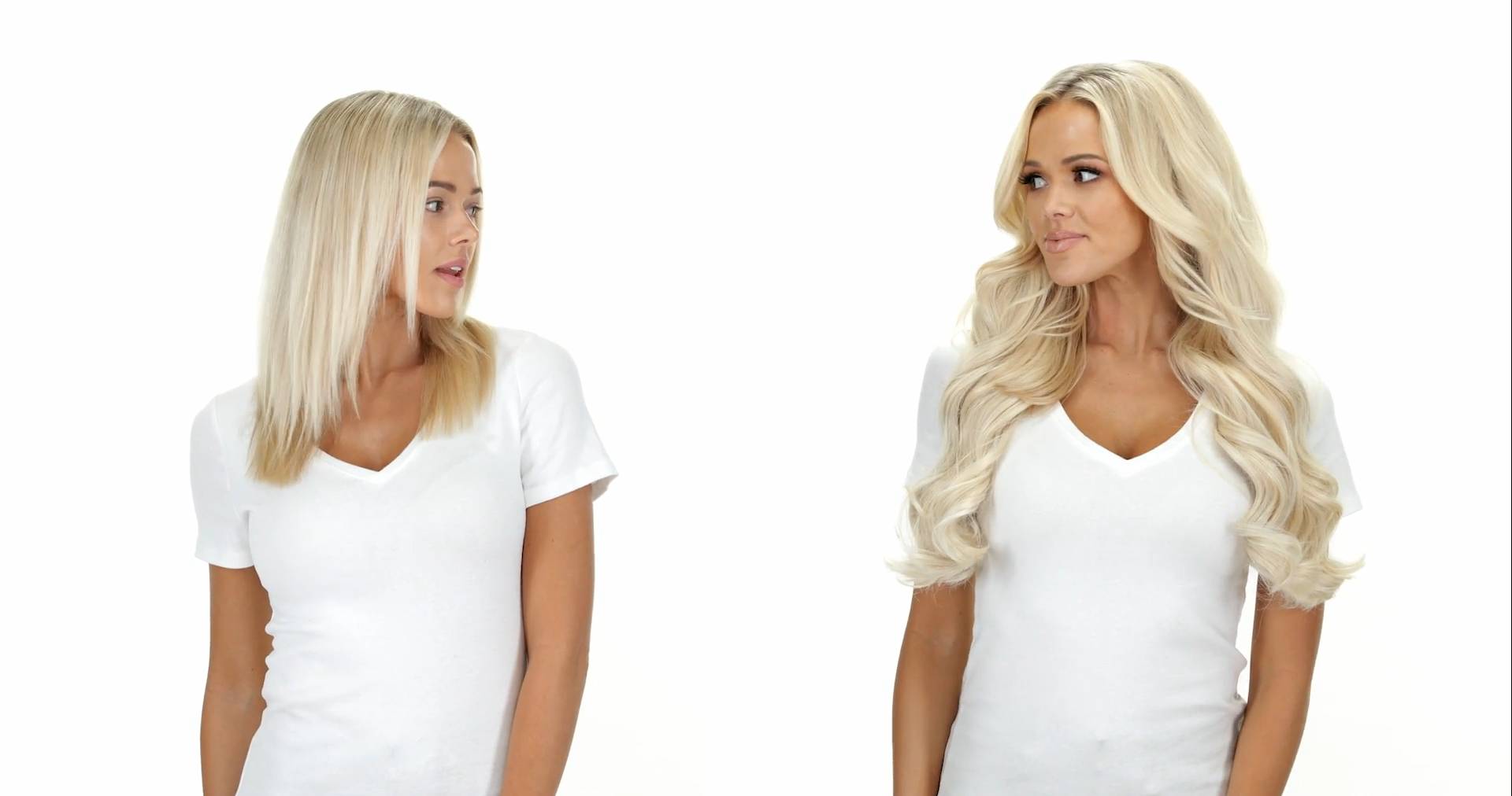 Video thumbail for Bambina 160g 20" Ash Blonde Hair Extensions (#60) Hair Extensions