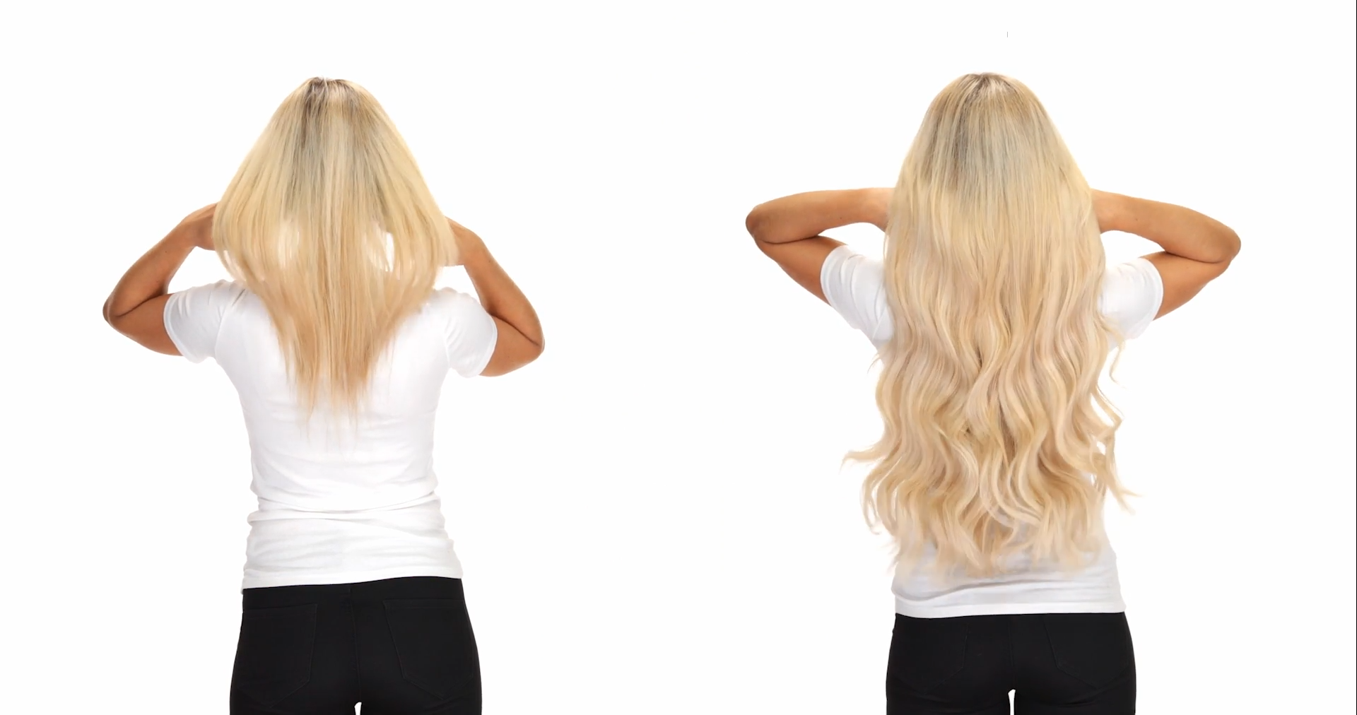 Video thumbail for BELLAMI Silk Seam 360g 26" Rooted Ash Brown/Honey Blonde (8/20/24/60) Hair Extensions