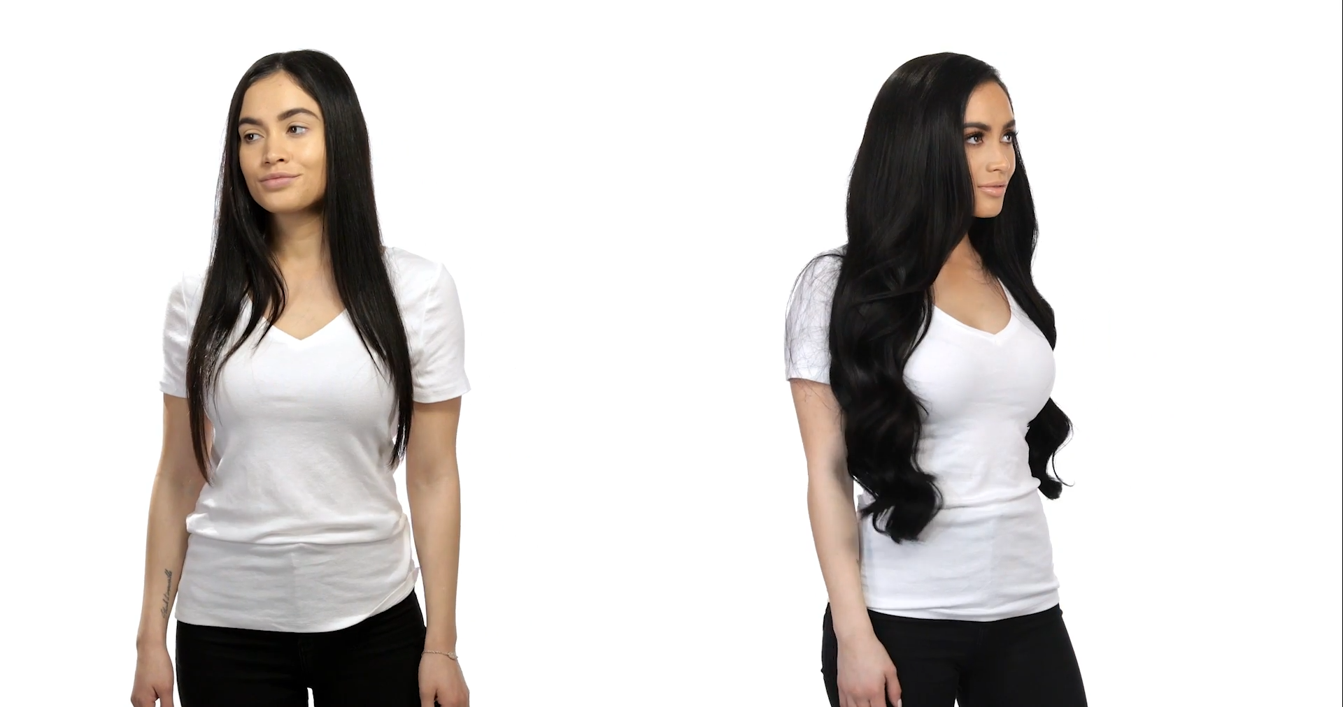 Video thumbail for Magnifica 240g 24" Jet Black (#1) Hair Extensions