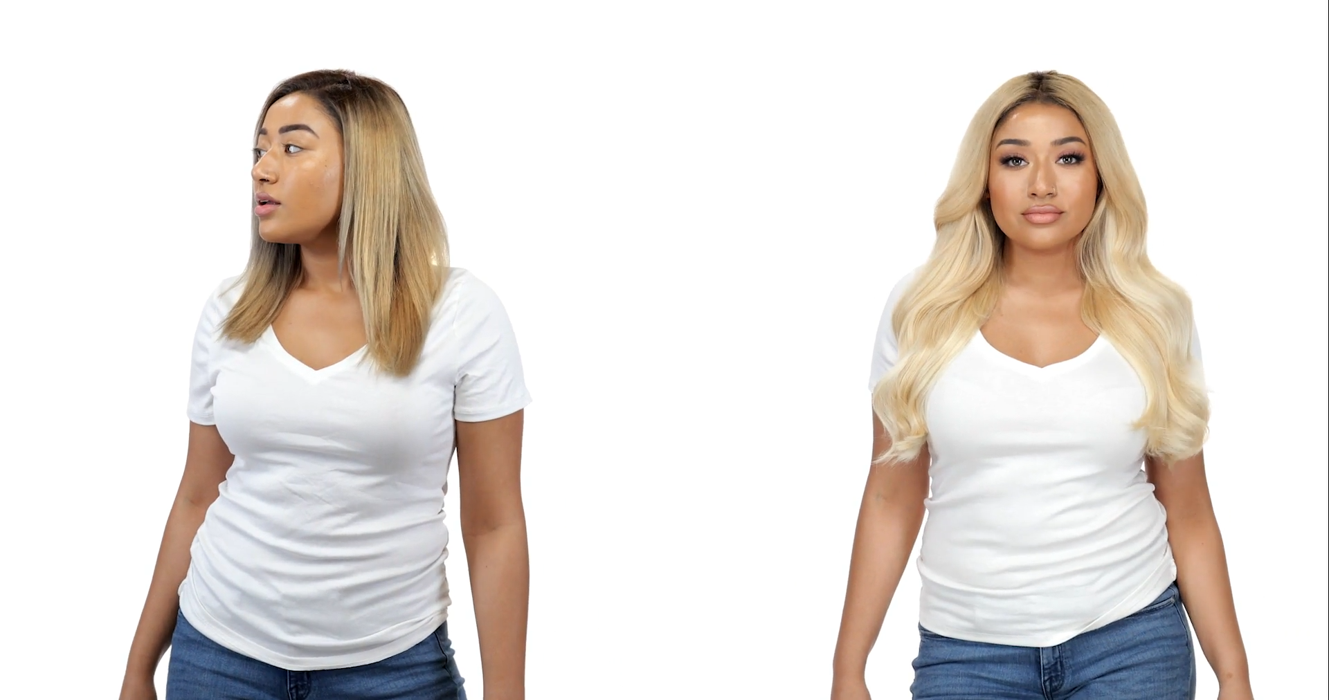 Video thumbail for Piccolina 120g 18" Beach Blonde (613) Hair Extensions