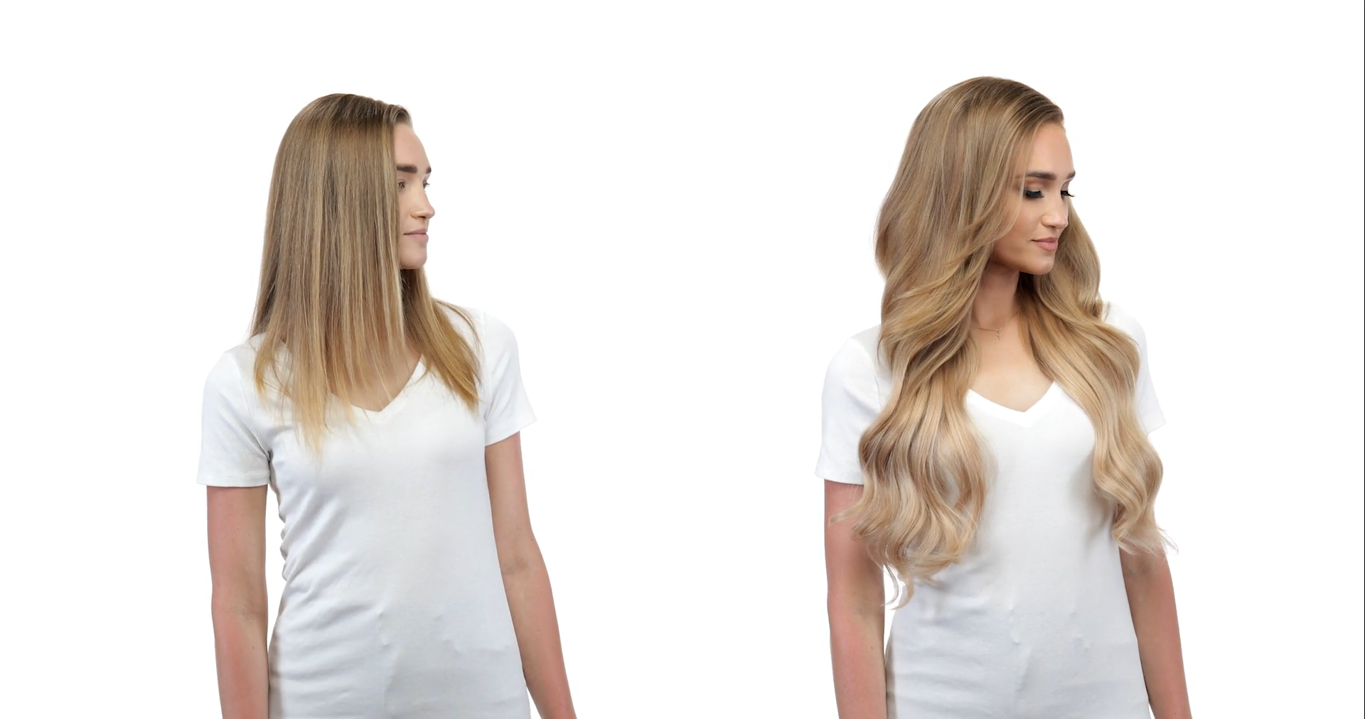 Video thumbail for BELLAMI Silk Seam 240g 22" Dirty Blonde (18) Hair Extensions