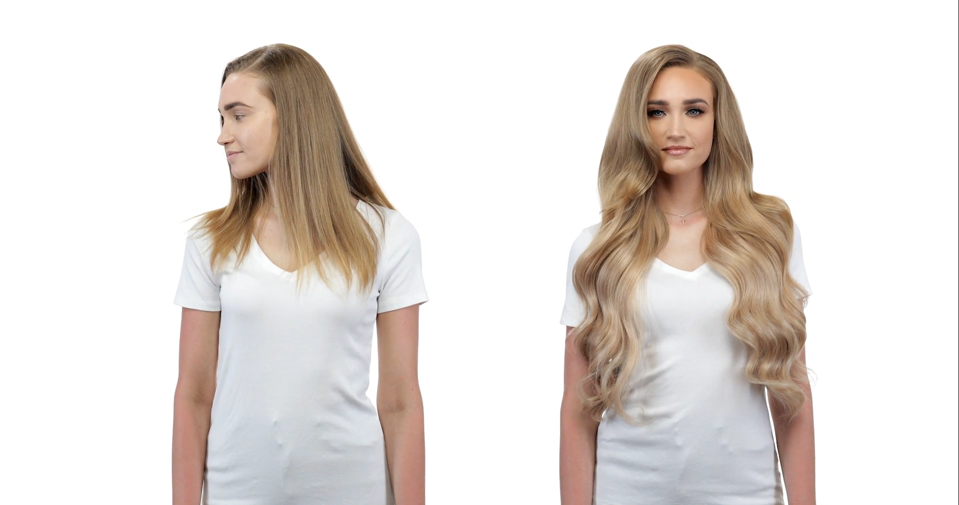 Video thumbail for Magnifica 240g 24" Dirty Blonde (18) Hair Extensions