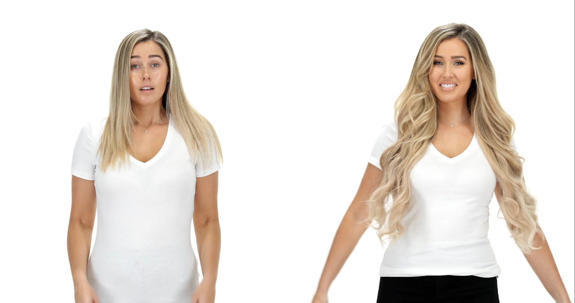 Video thumbail for Magnifica 240g 24" Butter Blonde Hair Extensions (P10/16/60)