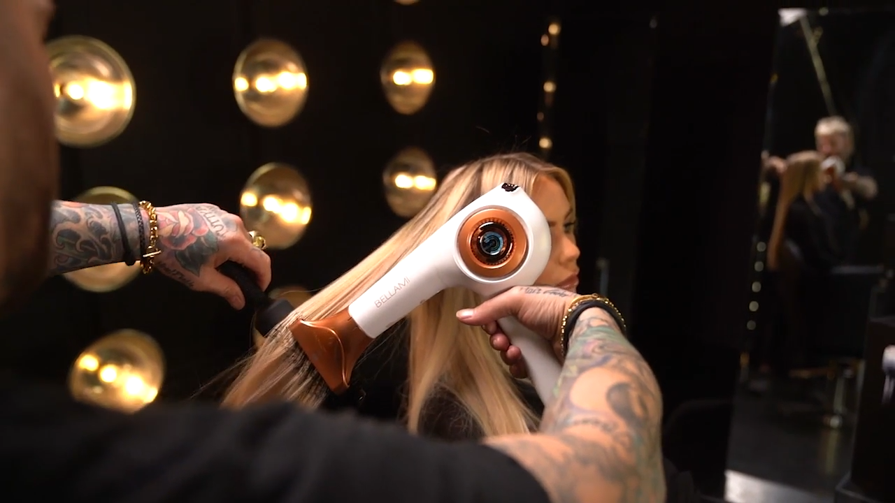 Video thumbail for BELLAMI Ion-Air™ Professional Digital Blow Dryer