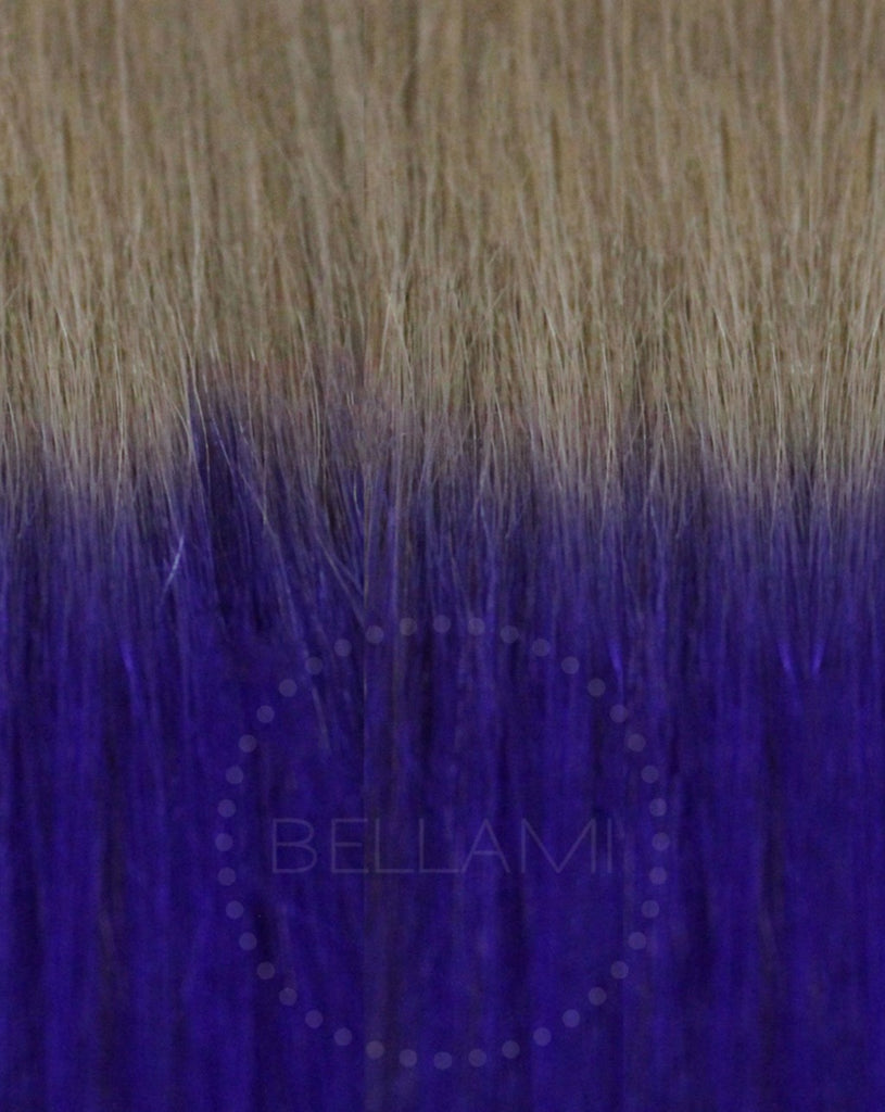 BELLAMI 220g 22" Ombre #18 - Dirty Blonde / Violet Hair Extensions