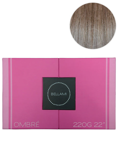 BELLAMI 220g 22" Ombre #18 - Dirty Blonde / Platinum Hair Extensions