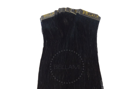 BELLAMI Tape in Extensions 50g 22" Jet Black (1)