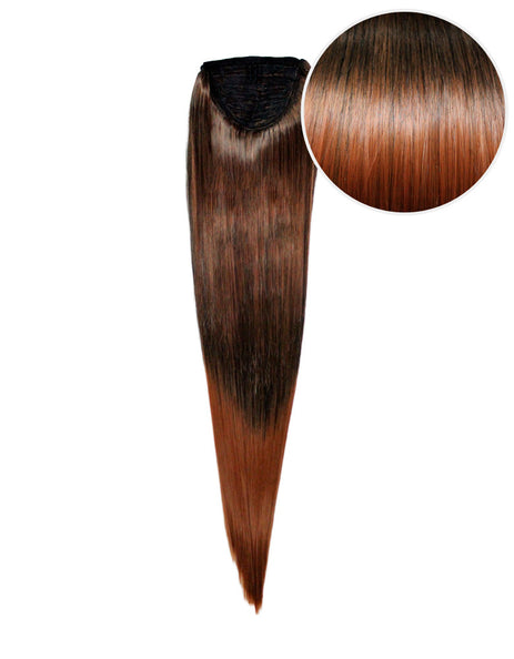 Faux Wrap Ponytail 180g 24" Caramel Swirl (1B/6)