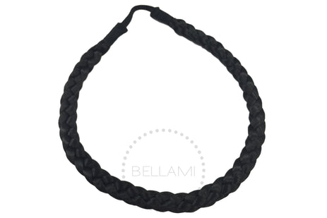 Braided Hairband Off Black (1B)