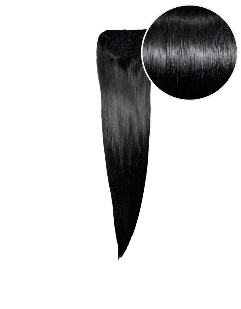 Faux Wrap Ponytail 160g 20" Off Black (1B)