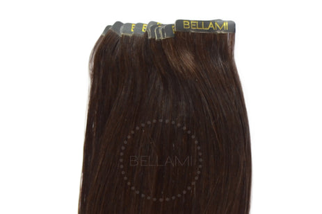 BELLAMI Tape in Extensions 50g 20" Dark Brown (2)