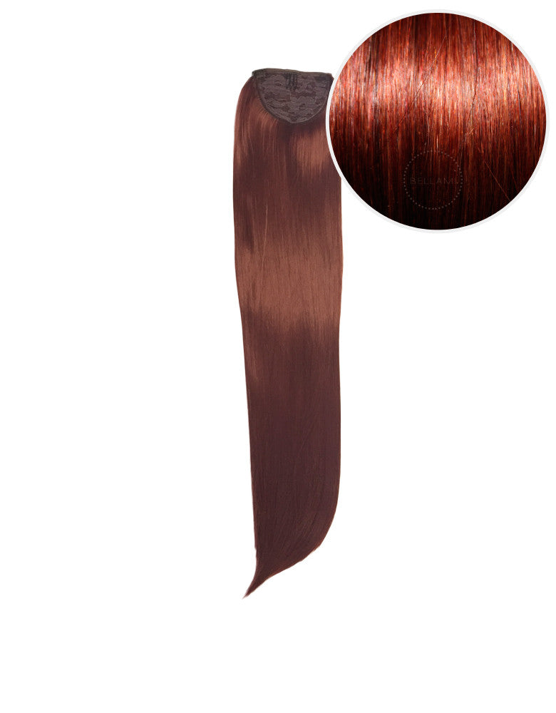 Faux Wrap Ponytail 160g 20" Vibrant Red (33)