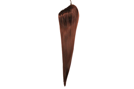 Faux Clip Ponytail 180g 24" Vibrant Red (33)
