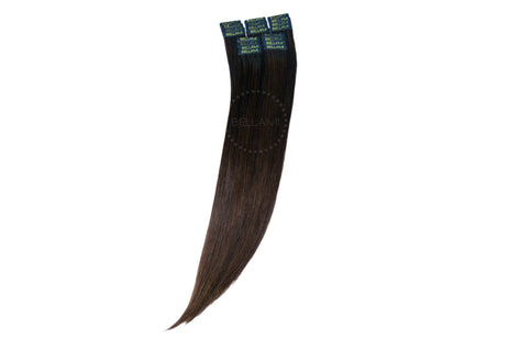 BELLAMI Tape in Extensions 50g 22" Chocolate Brown (4)