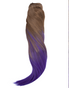 BELLAMI 220g 22" Ombre #6 - Chestnut Brown / Violet Hair Extensions