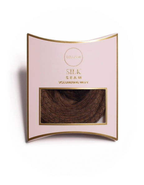 BELLAMI Silk Seam 55g 22" Volumizing Weft Chocolate Brown (4)