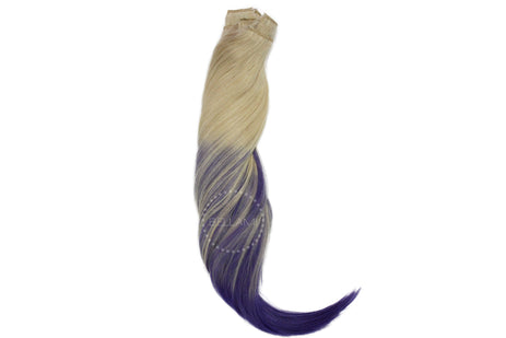 BELLAMI 220g 22" Ombre #60 - Ash Blonde / Lavender Hair Extensions