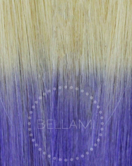 BELLAMI 160g 20" Ombre #60 - Ash Blonde / Lavender Hair Extensions