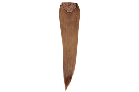 Faux Wrap Ponytail 180g 24" Chestnut Brown (6)