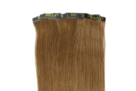 BELLAMI Tape in Extensions 50g 22" Chestnut Brown (6)