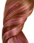 BELLAMI 220g 22" Ombre #6 - Chestnut Brown / Pastel Pink Hair Extensions
