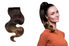 BELLAMI It's A Wrap Ponytail Extension 16" 80g Balayage Off Black / Chocolate Brown (#1B/4)