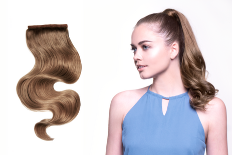 BELLAMI It's A Wrap Ponytail 16" 80g Chestnut Brown (#6)