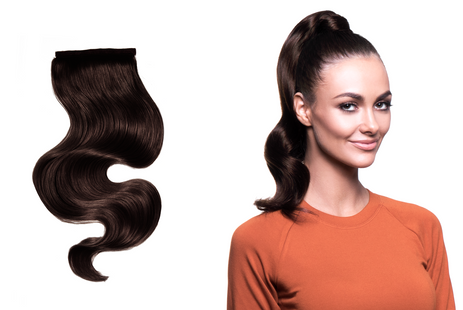BELLAMI It's A Wrap Ponytail 16" 80g Dark Brown (#2)