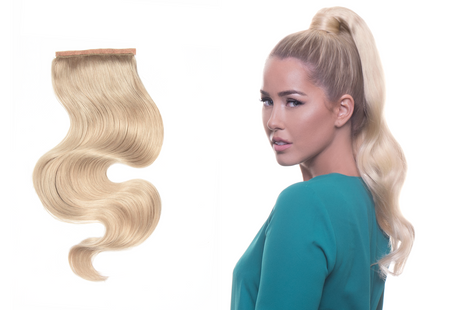 BELLAMI It's A Wrap Ponytail Extension 20" 100g  Ash Blonde (#60)