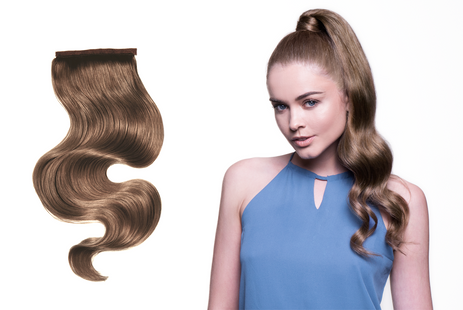 BELLAMI It's A Wrap Ponytail 20" 100g  Ash Brown (#8)