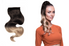 BELLAMI It's A Wrap Ponytail 20" 100g  Balayage Dark Brown and Dirty Blonde (#2/#18)