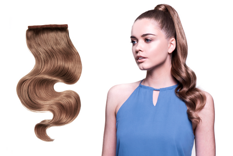 BELLAMI It's A Wrap Ponytail 20" 100g  Chestnut Brown (#6)