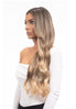 BELLAMI Silk Seam 140g 18" Warm Brown/Honey Blonde Ombre (17/24) Hair Extensions