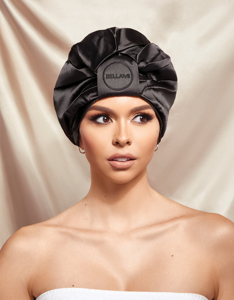 Luxe Reversible Satin Bonnet – O So Curly