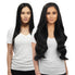 BELLAMI Silk Seam 260g 24" Jet Black (#1) Hair Extensions