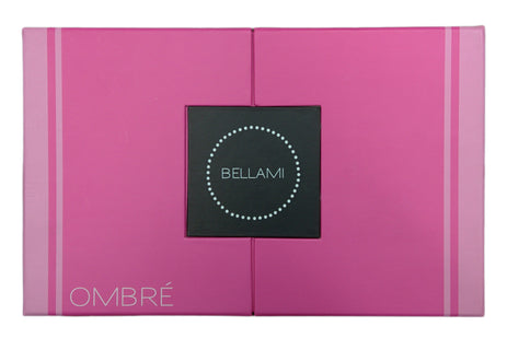 BELLAMI 160g 20" Ombre #1B - Off Black / Platinum Hair Extensions