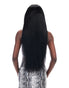 Tokyo Stylez - Dark Shadow Black Human Hair Wig 34" Straight