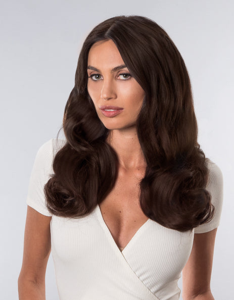 BELLAMI BELL AIR 16" 170g #2 DARK BROWN Hair Extensions