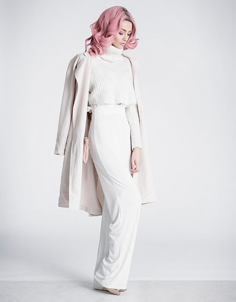 BELLAMI Pink Synthetic Wig Felicia 18" Body Wave