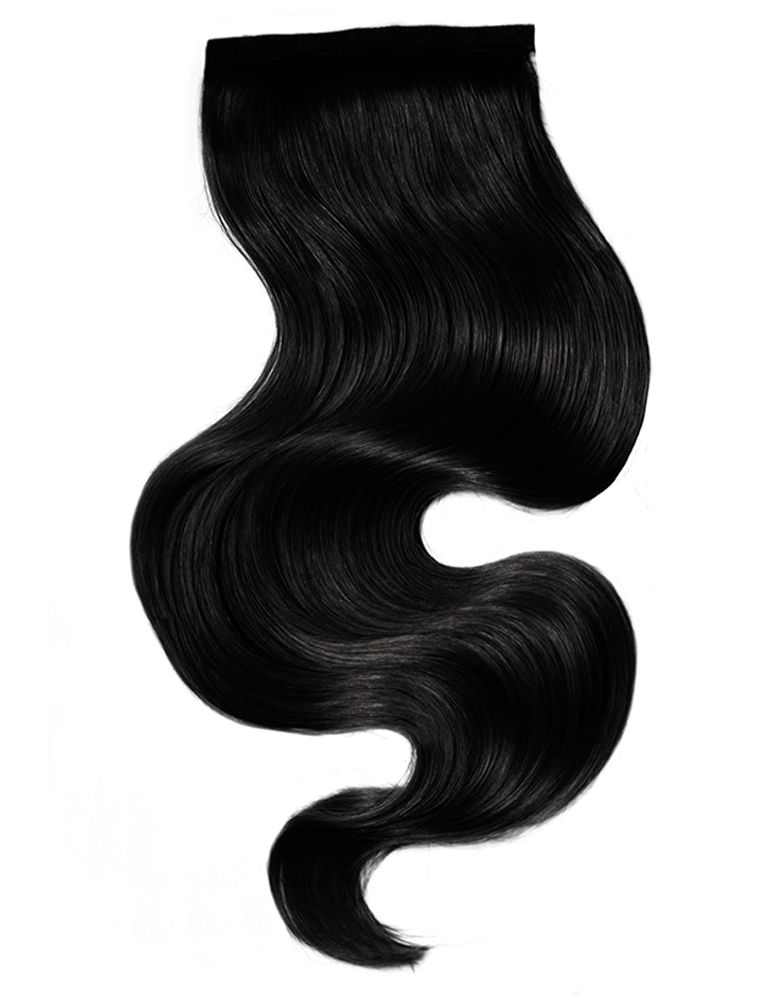 BELLAMI IT'S A WRAP PONYTAIL EXTENSION 20" 100G JET BLACK (#1)