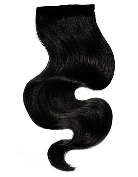 BELLAMI It's A Wrap Ponytail Extension 20" 100g  Jet Black (#1)