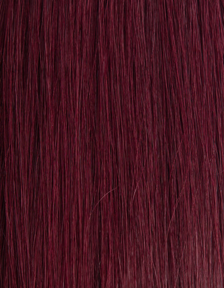 BELLAMI Silk Seam 60g 24" Volumizing Weft Straight Mulberry Wine