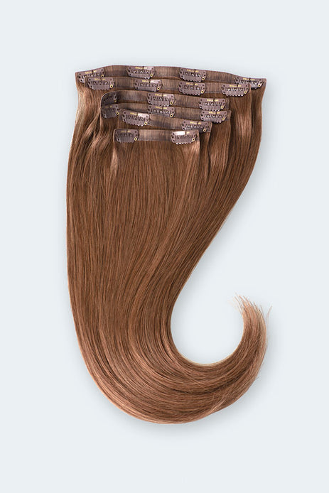 Niki Demartino 16" 120g Chestnut Brown (6) Hair Extensions