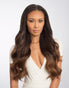 BELLAMI BELL AIR 20" 230g #1B/4 BALAYAGE CHOCOLATE BROWN Hair Extensions