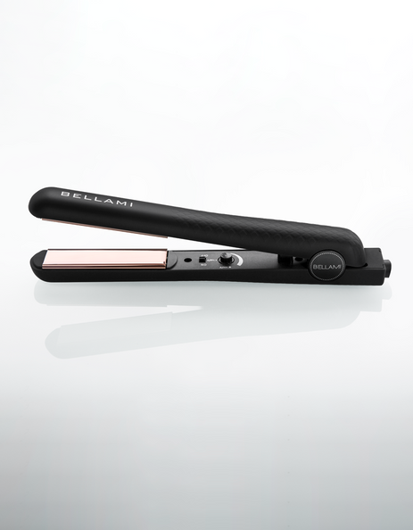 BELLAMI Runway Professional Flat Styler Iron (Black)