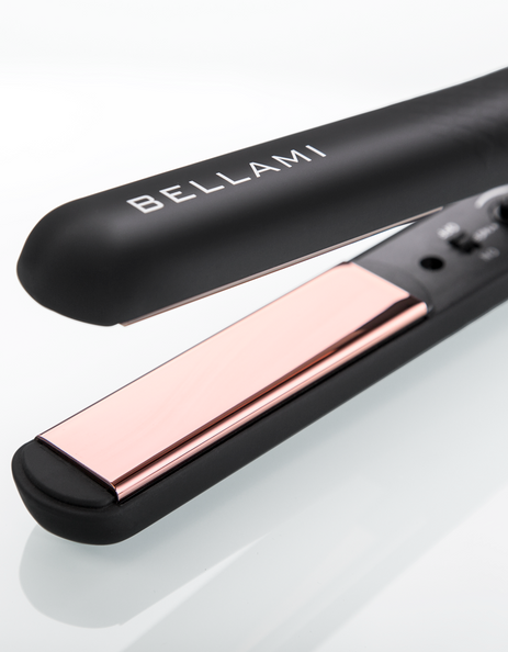 BELLAMI Runway Professional Flat Styler Iron Black BELLAMI Hair