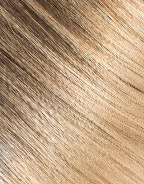 BELLAMI Silk Seam 60g 24" Volumizing Weft Rooted Cool Brown (17/P10/16/60)