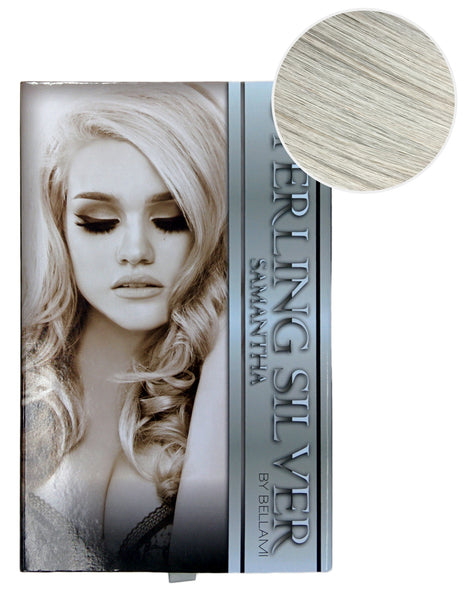 Samantha 120g 18" Sterling Silver Hair Extensions
